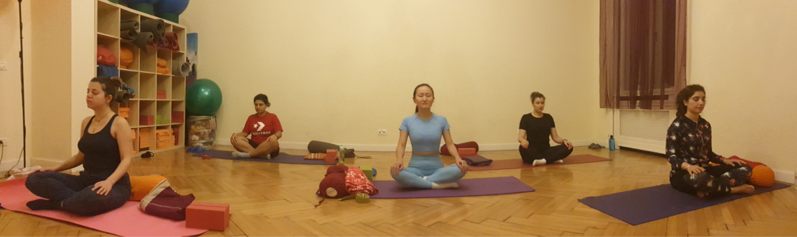 Yoga circle for women focusing on well-being and empowerment